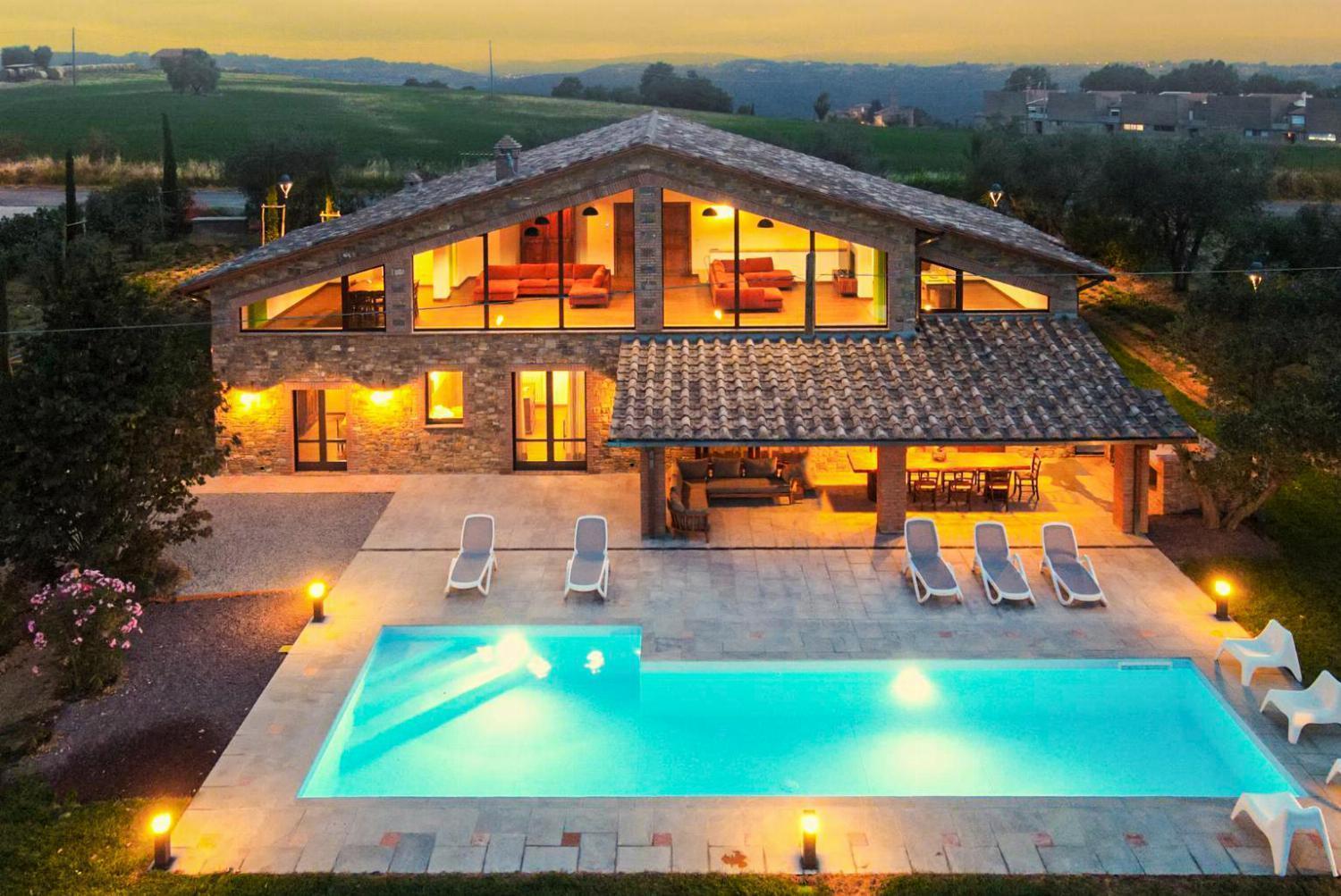Villa Il Girasole Parrano Exterior photo